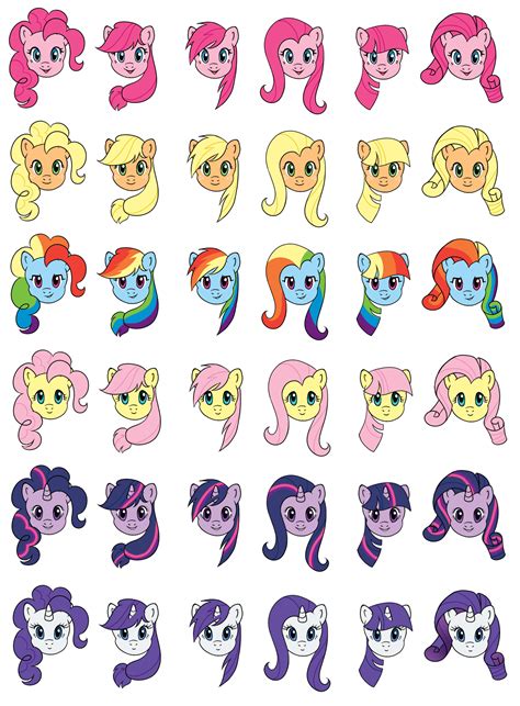 <b>Hair Color Matching Guide</b>. . Mlp hairstyle ideas